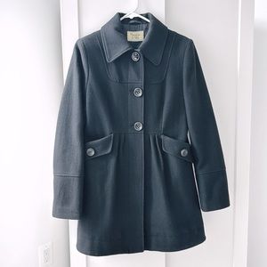 Black Peacoat Jacket Coat Maralyn Me